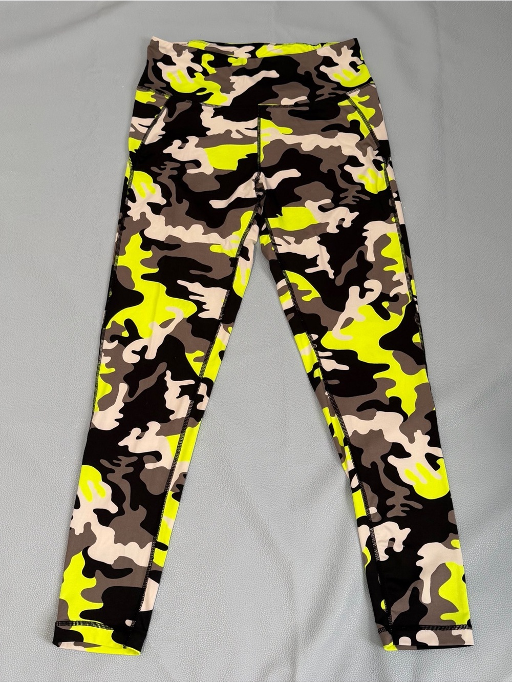 Sommer Ray Neon Camo Leggings- Size XL